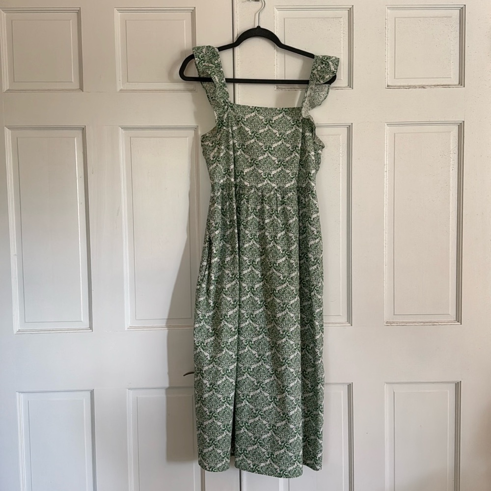 Gal Meets Glam brand, printed midi dress. Worn 2X.